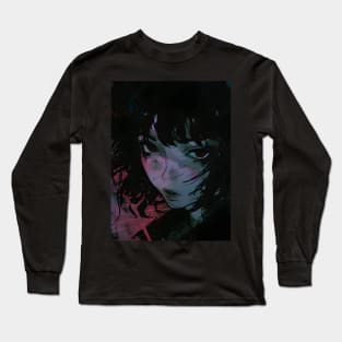 Soul-Shaking Despair: Unleashing Devilman CryBaby's Dark Fantasy Long Sleeve T-Shirt